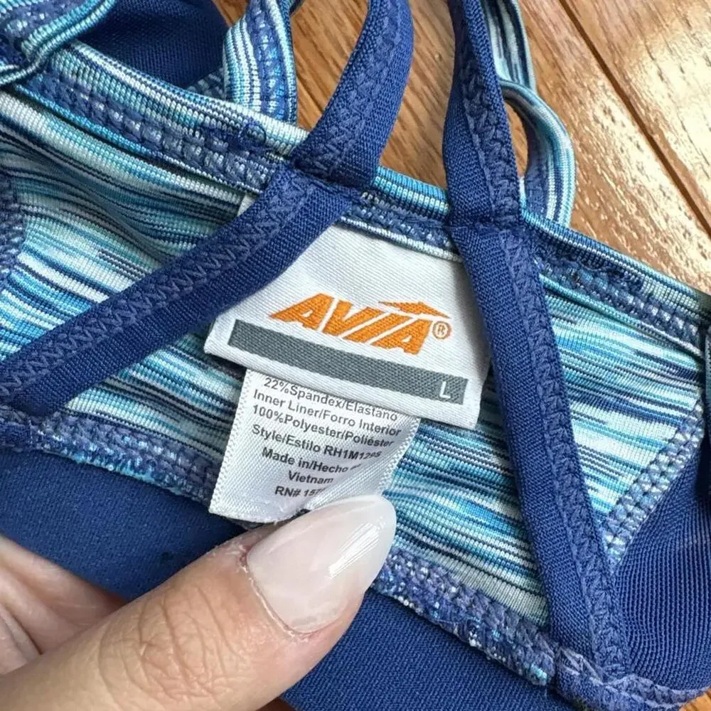 Avia Women's blue Bras